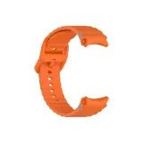 FE Stitch Button Quick-Release Silicone Strap, Orange