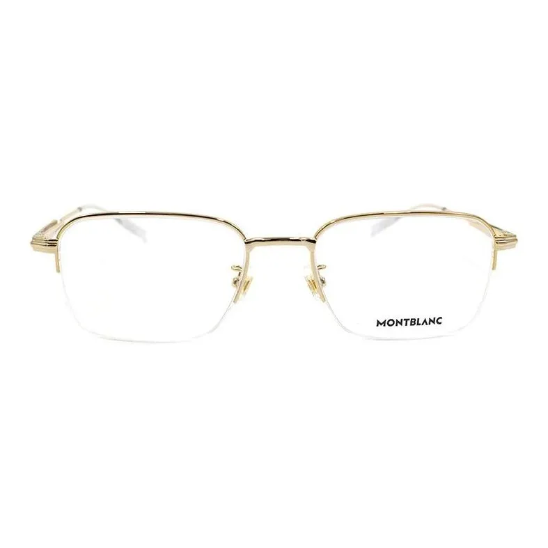 MONTBLANC Alloy Rectangular Eyeglass Frames Men's-1
