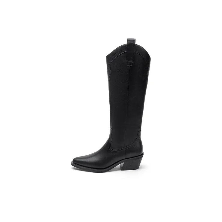 TOOMANYSHOES Hailar Knee high Boots 5cm Women's-4