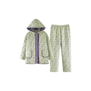 ZumashL Luxury Designer Series Pajama Set Women's Mint Taro