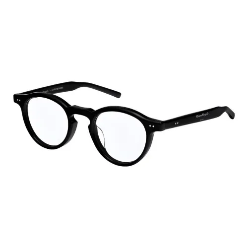 GENTLE MONSTER Plate Frame Round Eyeglass Frames Unisex Black