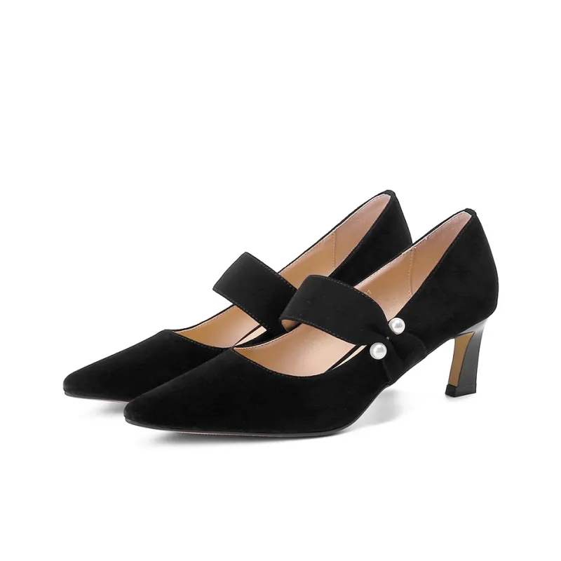 VEDULLAR Slim Heel High Heels 5.5cm Women's-1