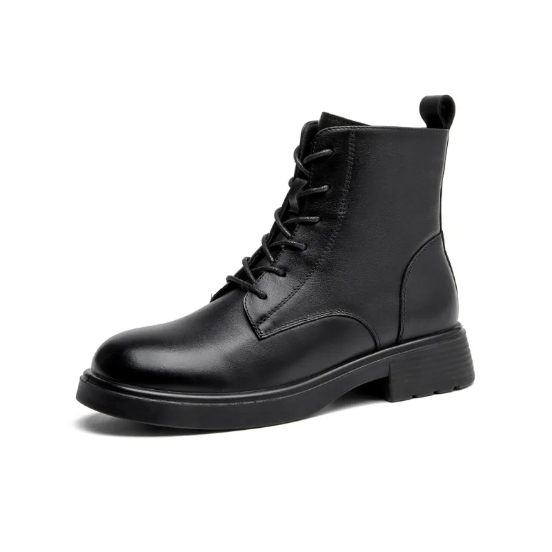 AOKANG Short Martin Boot Women's Black-0