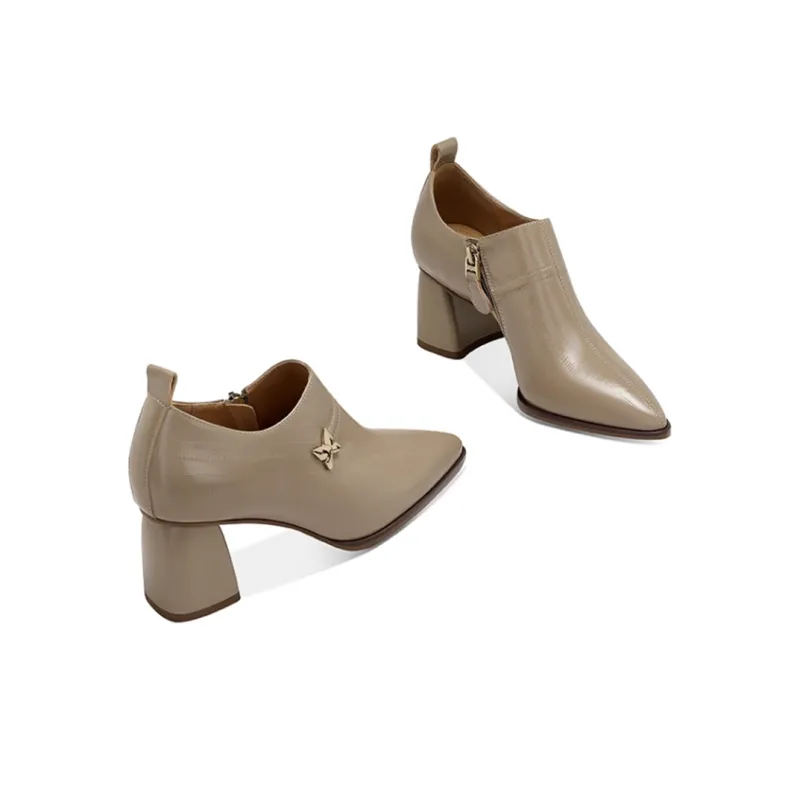 JESSICA SOPHIA Chunky Heel High Heels 5.5cm Women's-1