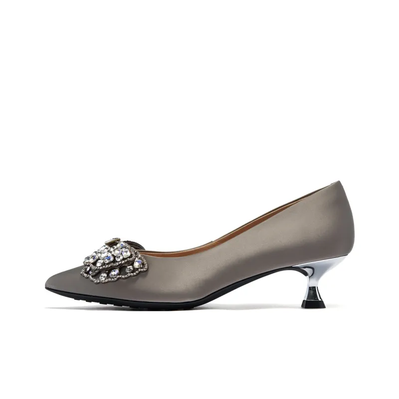 ST&SAT Slim Heel High Heels 4.5cm Women's-17