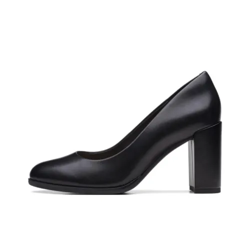 Clarks Freva 85mm Leather Pumps
