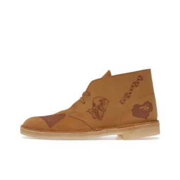 Clarks Desert Boot Bape Oak Embossed