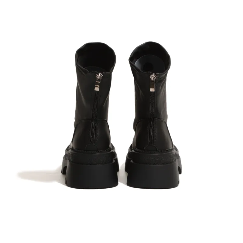 LXVB Slouch Boots Ankle Boots 6.5cm Women's-3