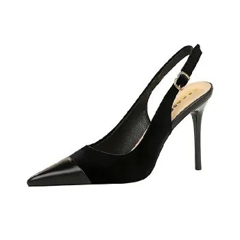 BIGTREE Slim Heel High Heels 9.5cm Women's