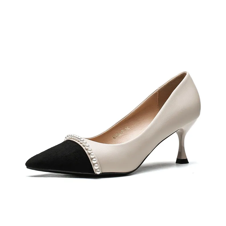 HKCP Slim Heel High Heels 6.5cm Women's-5