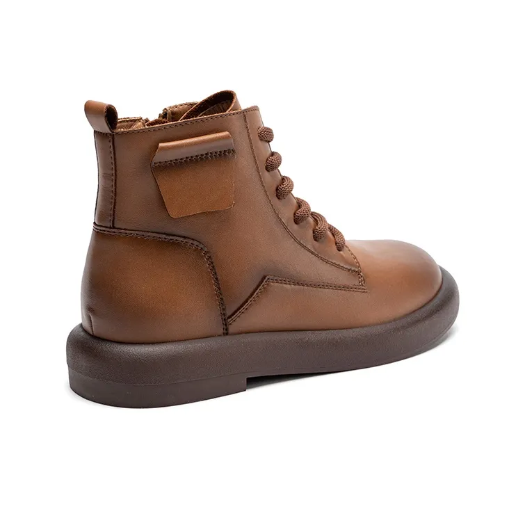 ZHR Ankle Boots Women's Black/Brown-9