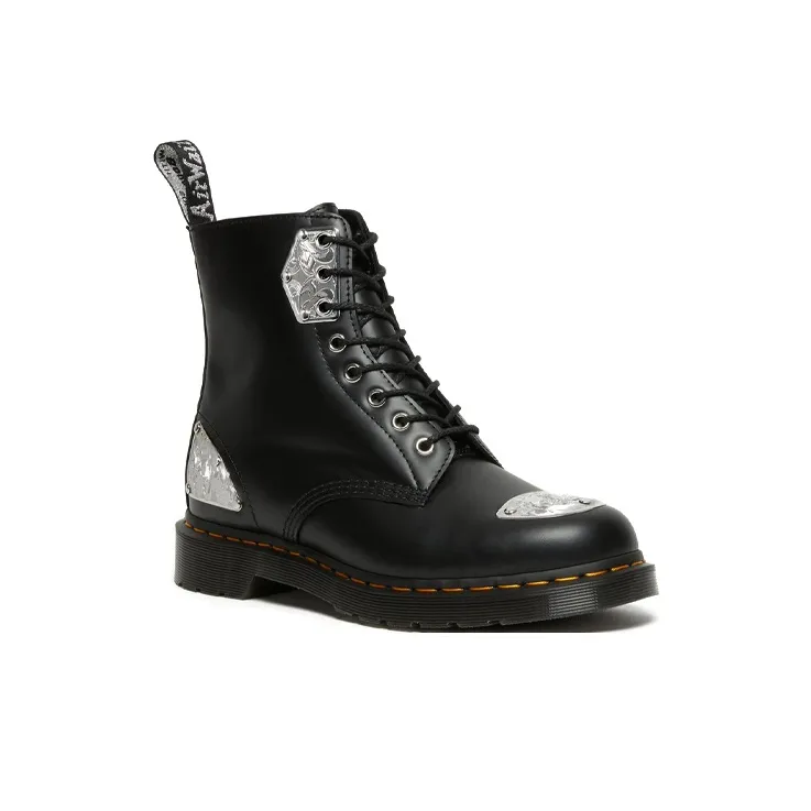 Dr.Martens King Nerd 1460 Martin Boots Black-2