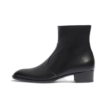 SCAROSSO Warren Zipped Chelsea Boots