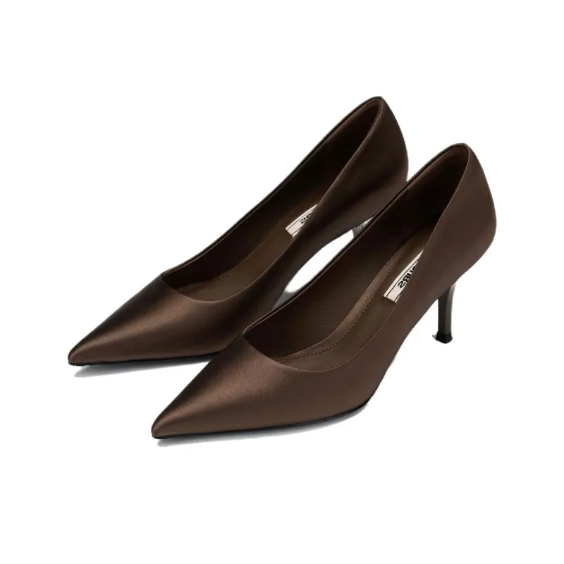 73Hours Kaia Slim Heel High Heels 7.5cm Women's-14