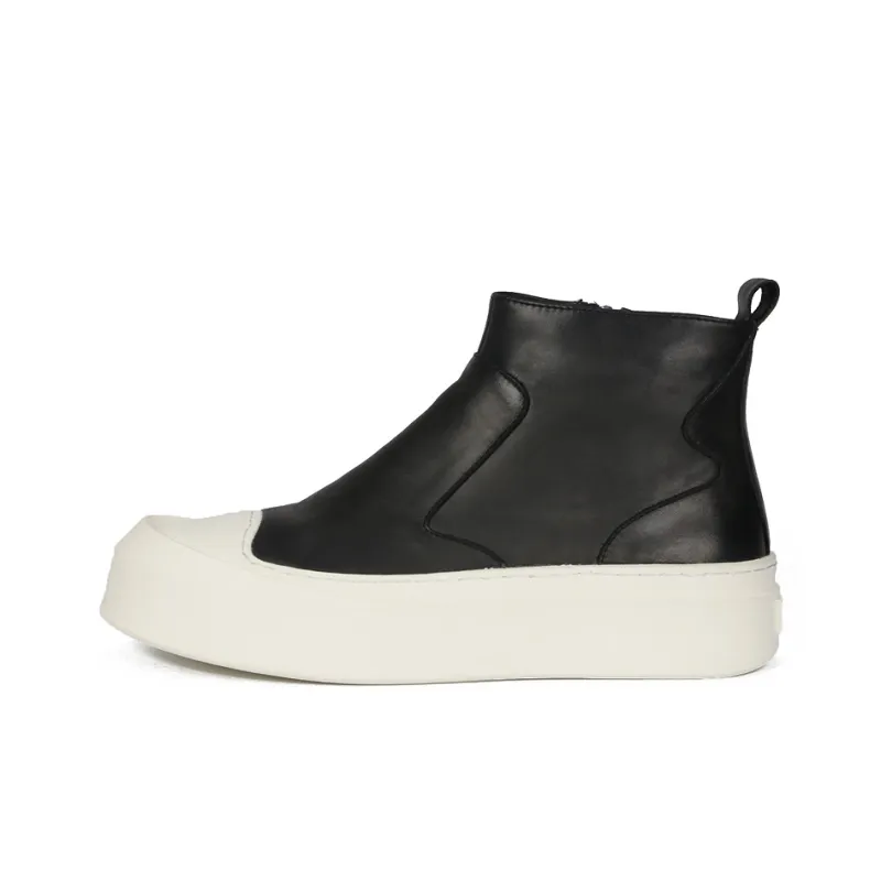 Thai points Ankle Boots Men Black-5