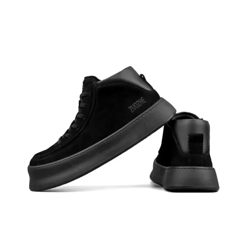 ZUOZHE Ankle Boots Platform Men's-8