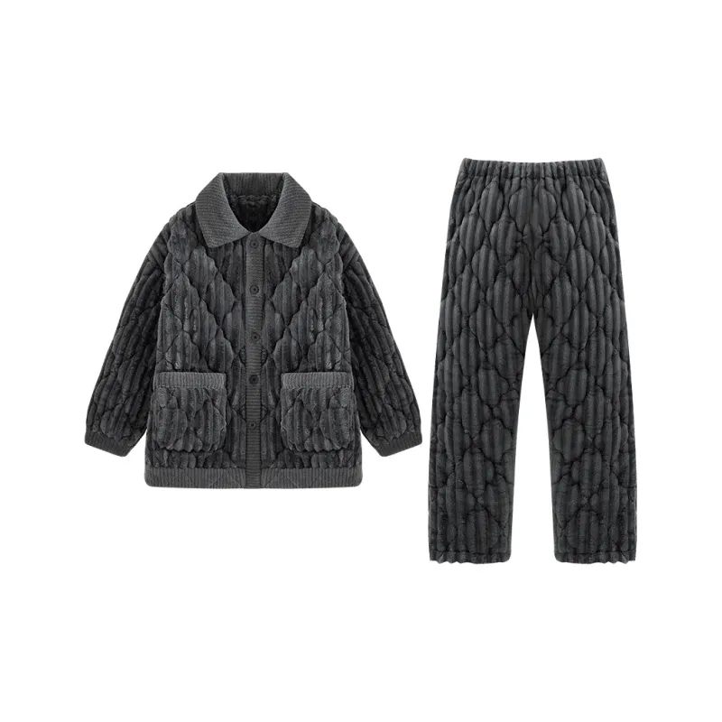 OUSHIBO Pajama Set Men's Image Color-0