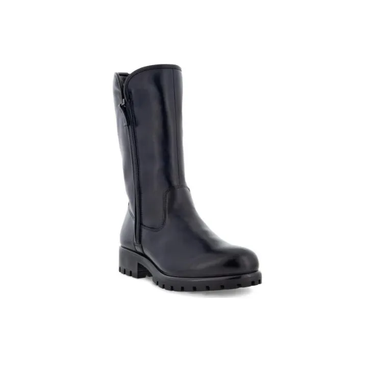 Ecco Mid Calf Boots Women's Black-2