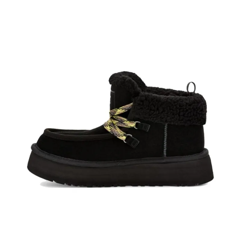 UGG Funkarra Cabin Cuff Boot Black Women's-0