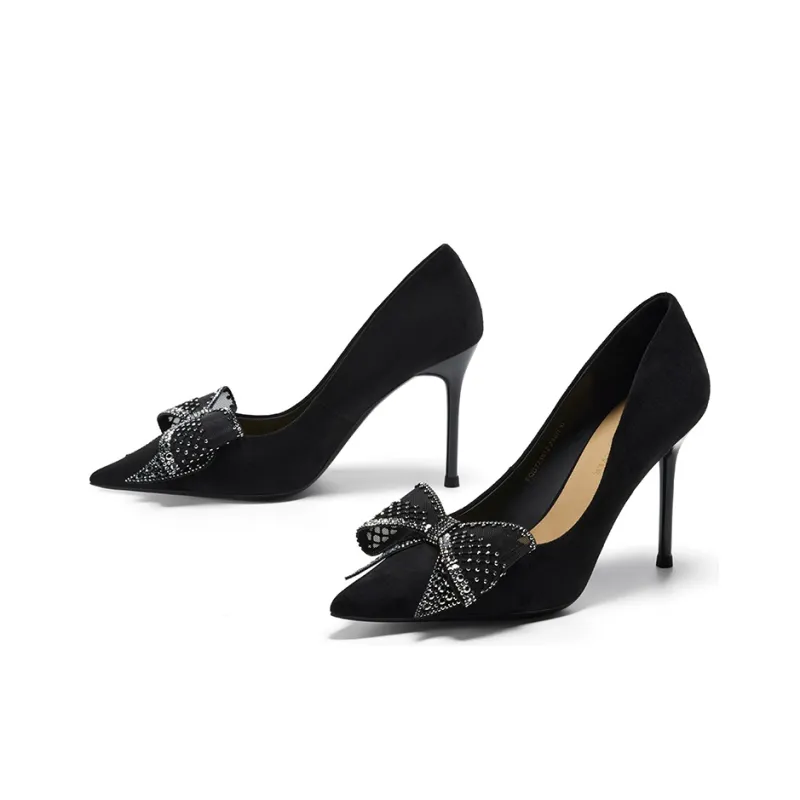 FOR YOU FOREVER Slim Heel High Heels 7cm Women's-1
