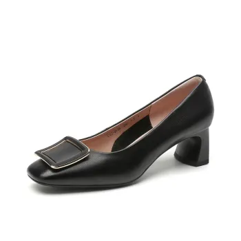 BalletCat Chunky Heel High Heels 5.5cm Women's