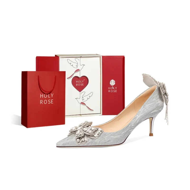 Holy Rose High Heels Women's Silver-6