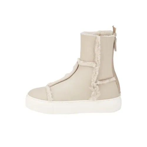 AGL Ankle Boots 3cm Women's Cream White