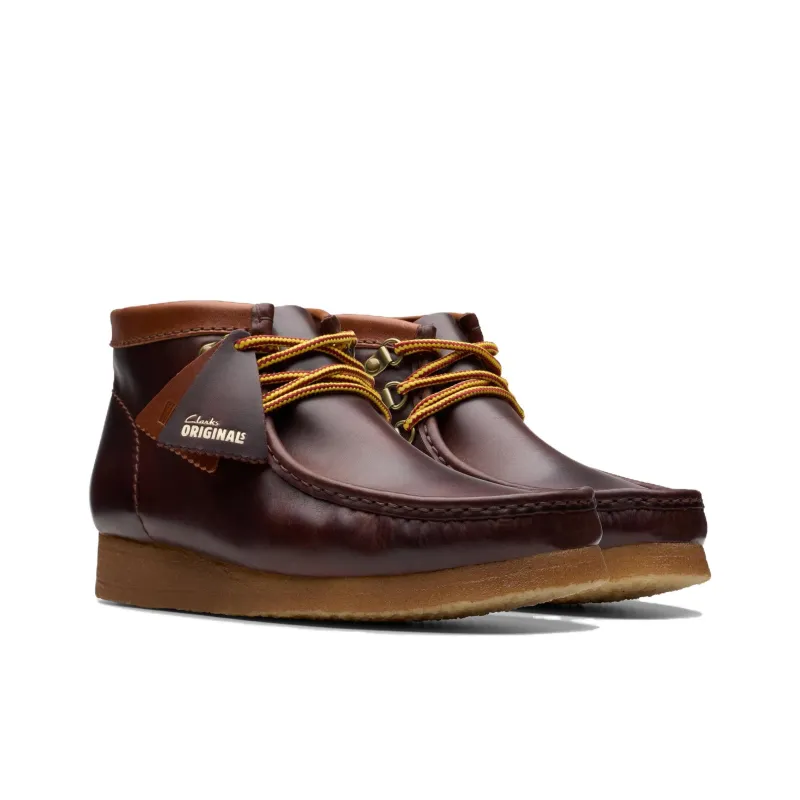 Clarks Wallaboot Hiker Ankle Boots Men's Brown-2
