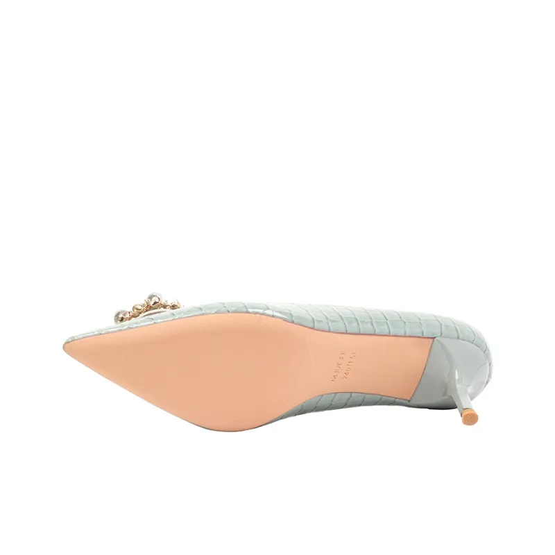 Dunnu Slim Heel High Heels 6.5cm Women's-12