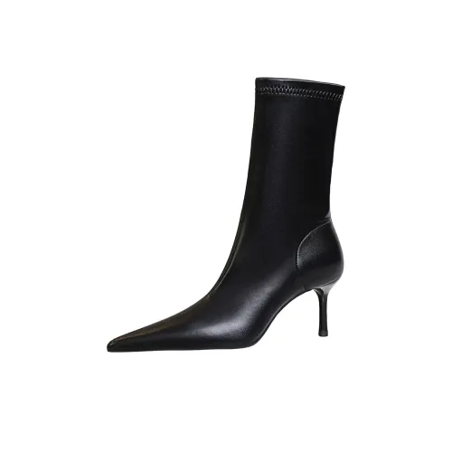 Dunnu Ankle Arancione 5.5CM Women's Black