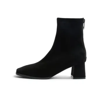 STEVE MADDEN Ankle Boots Women's Black/Apricot