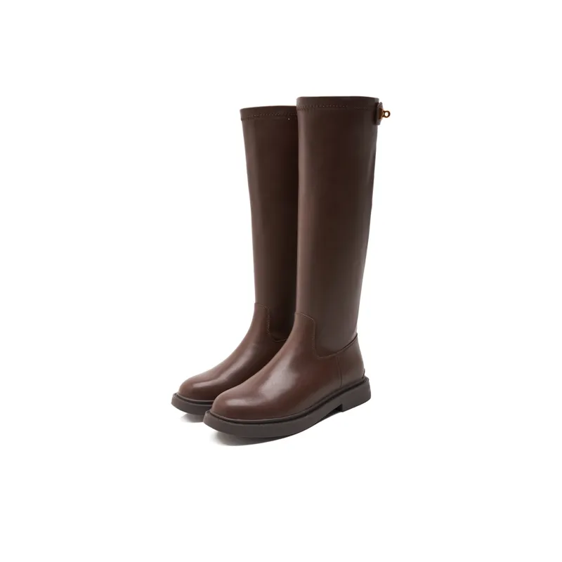 WESTLINK Knee-high Boots 2.5cm Women's-3