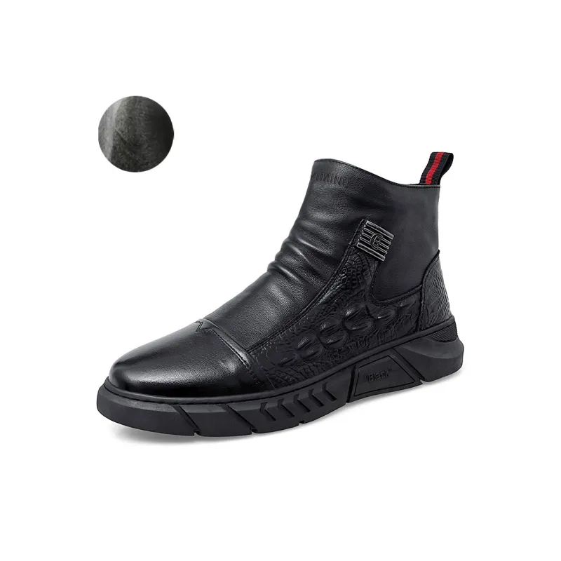 Eminu Ankle Boots Men Black-6
