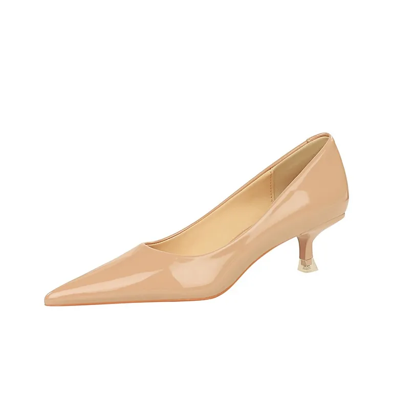 BIGTREE Slim Heel High Heels 4.5cm Women's-4