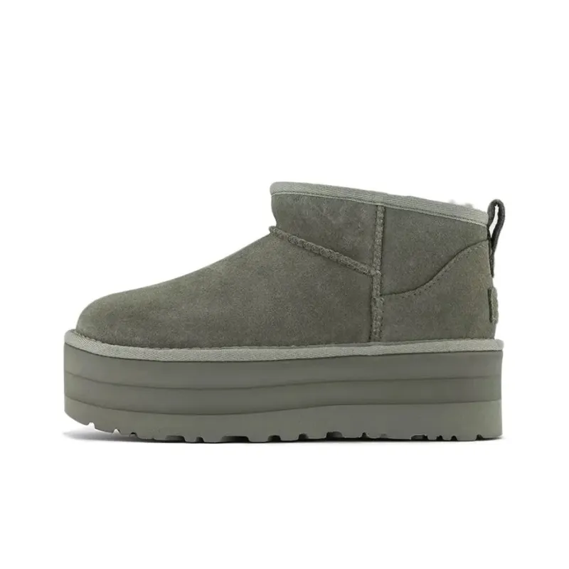 UGG Classic Ultra Mini Platform 'Moss Green' Women's-0