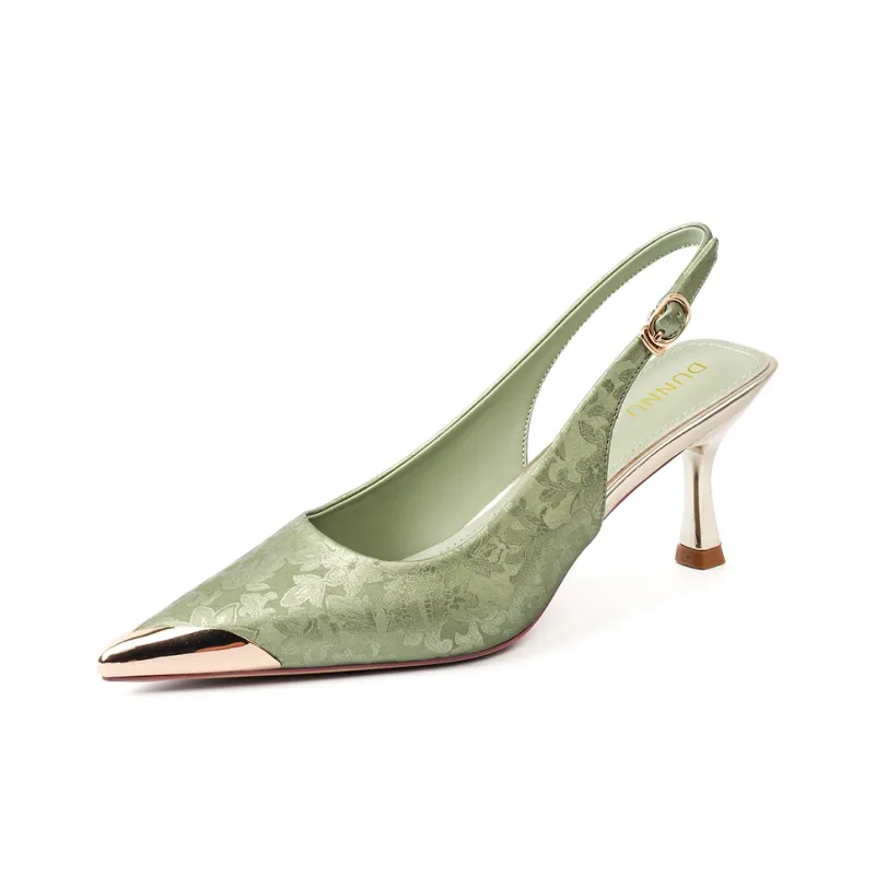 Dunnu Slim Heel High Heels 6.5cm Women's-0