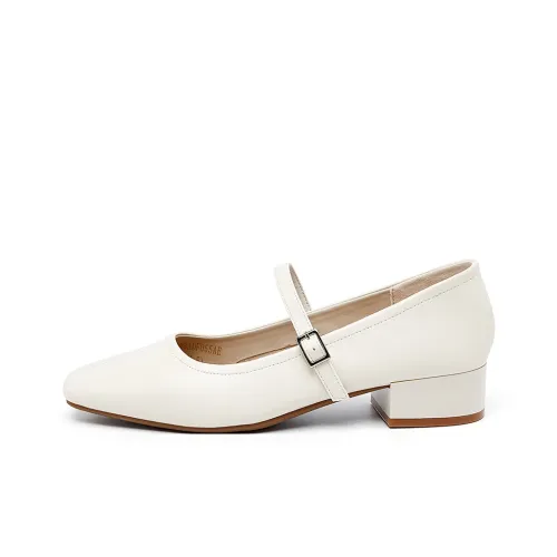 HLA Block Heel High Heels 3cm Women's