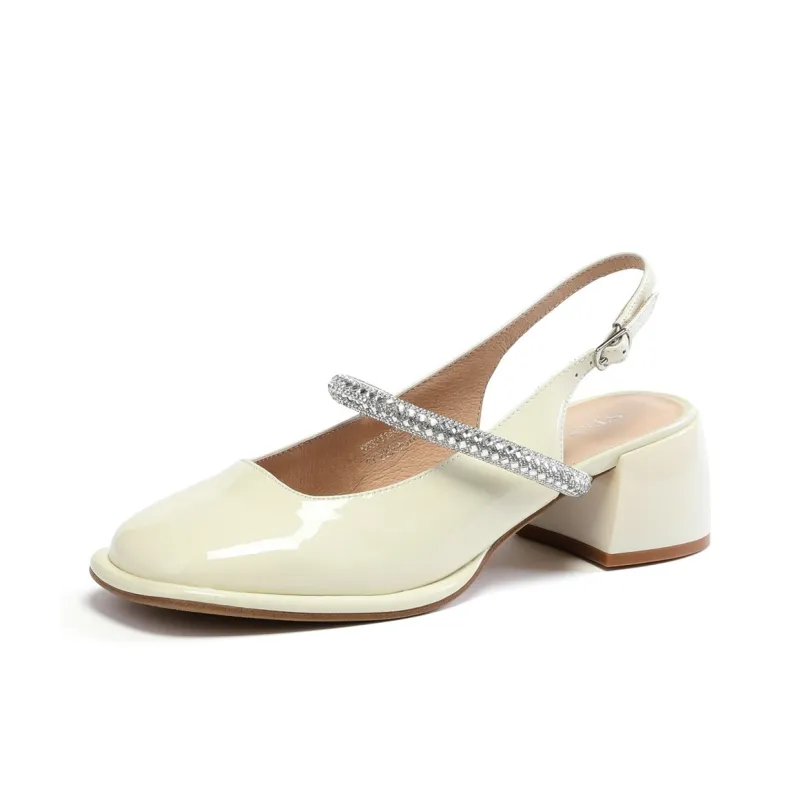 ST&SAT Chunky Heel High Heels 5.5cm Women's-1