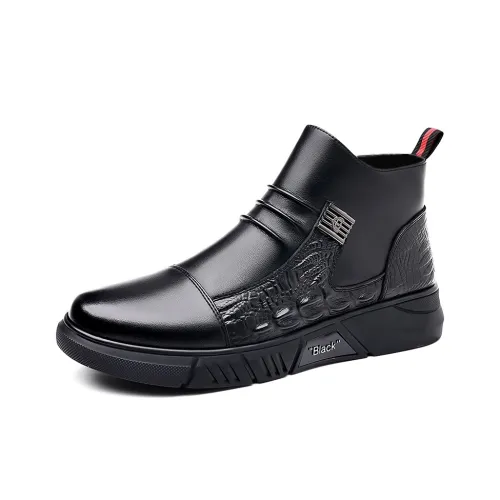 Captain Illy Ankle Boots Men's Black