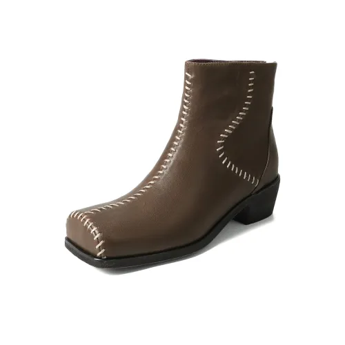 XIAOAJUE Ankle Boots 4.5cm Women's