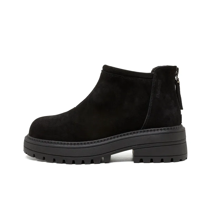 OULISASI Ankle Boots Women's Caramel/Coffee/Black-12