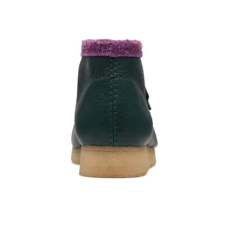 Clarks Originals Wallabee Boot Green Combination-3