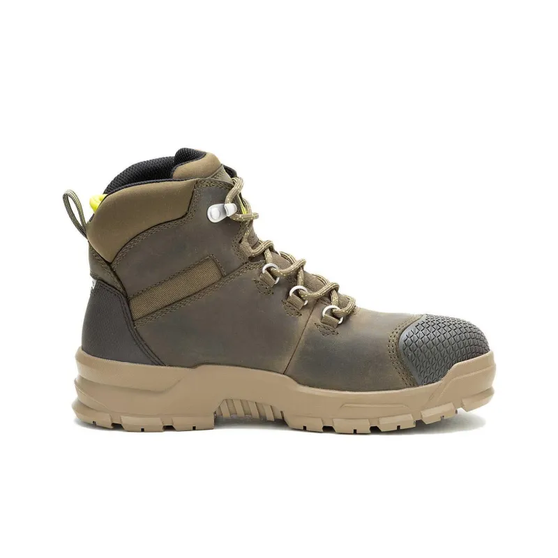 CAT Accomplice Ankle Boots Women's Army Green-1