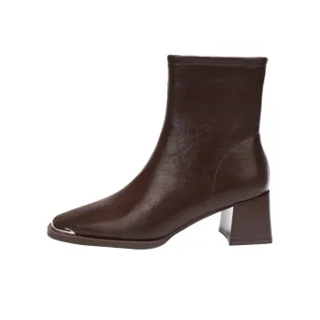 Beijiani Ankle Boots Women's Brown/Black