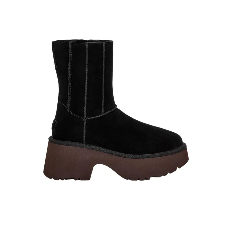 UGG Classic Twin Seam New Heights Boot Black Women's-1