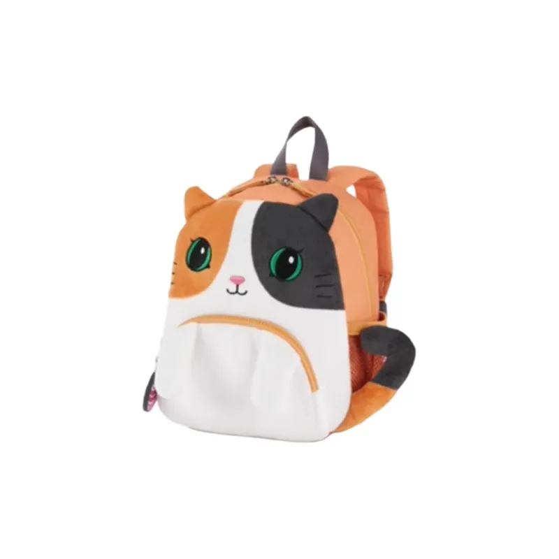 SAMSONITE Fabric Backpack Kids' White & Orange-1