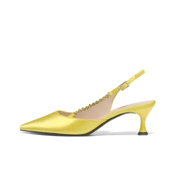 CHARLES&KEITH High Heels Women's Mustard Yellow