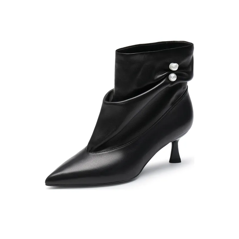 Joypeace Baroque Ball Ankle Boots Women's-5