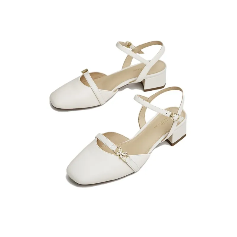 Tata Block Heel High Heels 4cm Women's-3