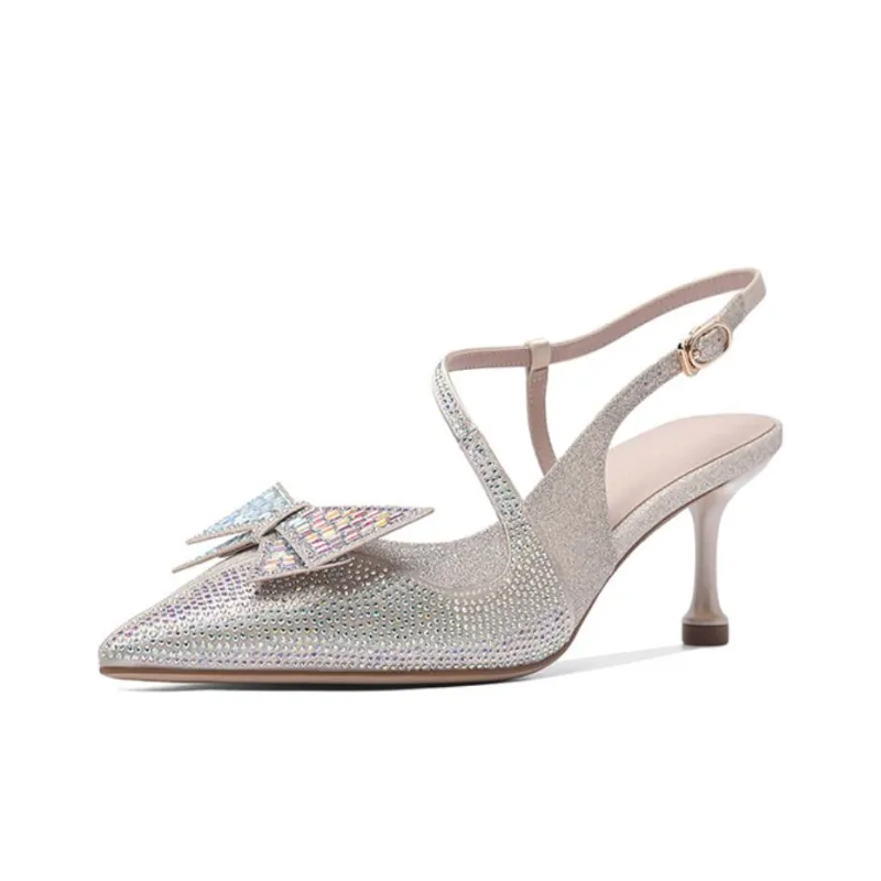 SATURDAY MODE Slim Heel High Heels Women's-3